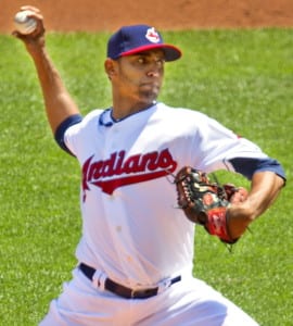 Danny Salazar Cleveland Indians 2013