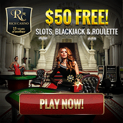 Rich USA live dealer & online casino bonuses & reviews