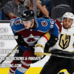 Game 3 Colorado Avalanche vs Vegas Golden Knights Betting Odds, Props, Picks Predictions & Parlays