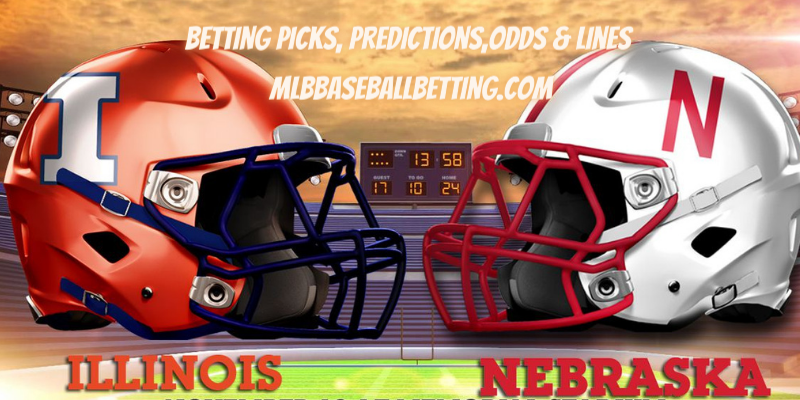 Nebraska Cornhuskers vs Illinois Fighting Illini Betting Picks, Predictions,Odds & Lines